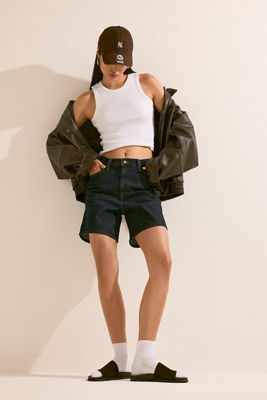 Shorts de Mezclilla Holgados de Tiro Alto Remember Together de Levi's