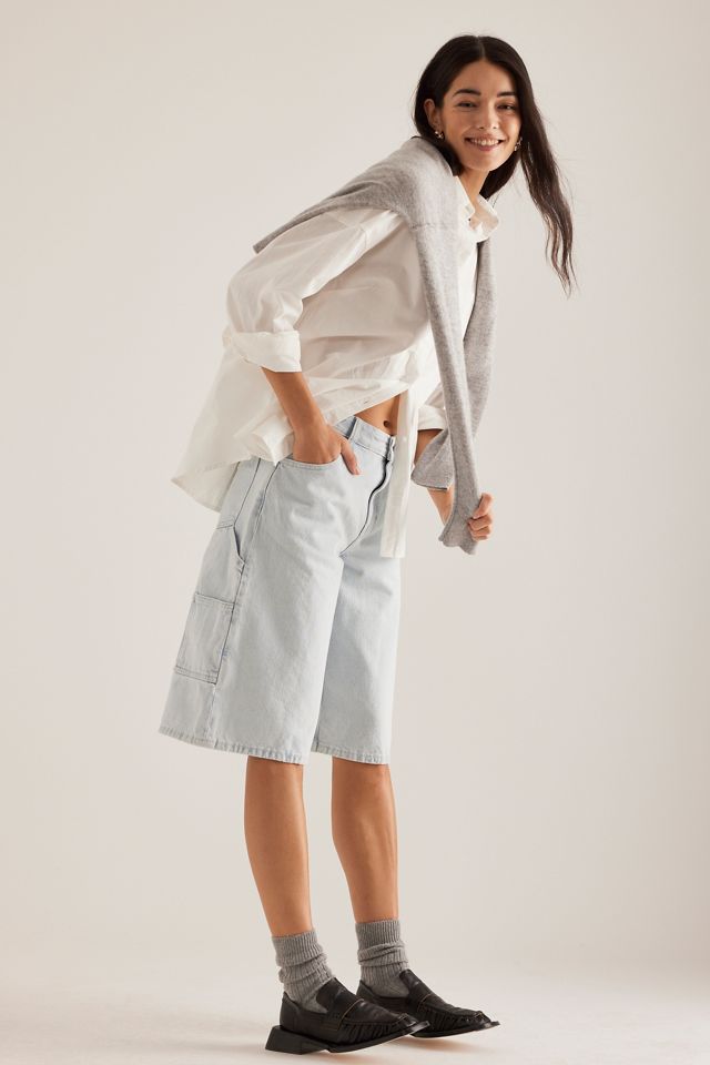 Dr. Denim Bree Worker Denim Shorts #4