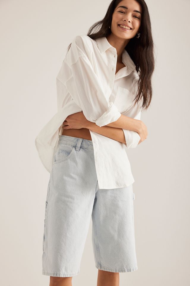 Dr. Denim Bree Worker Denim Shorts #1