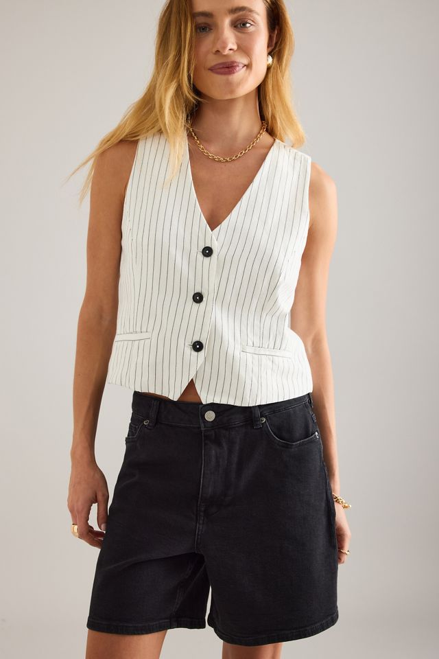 Shorts en jean Veja Krista Selected #4