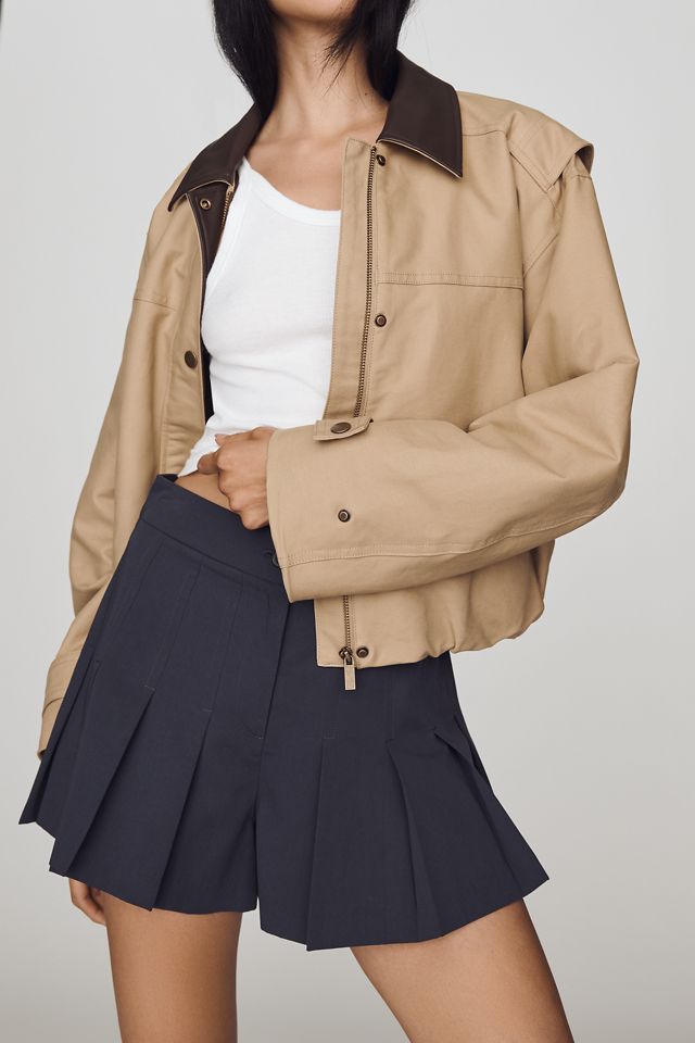 ASTR The Label Paola Pleated Shorts #1