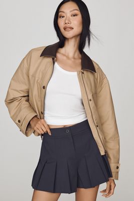 ASTR The Label Paola Pleated Shorts