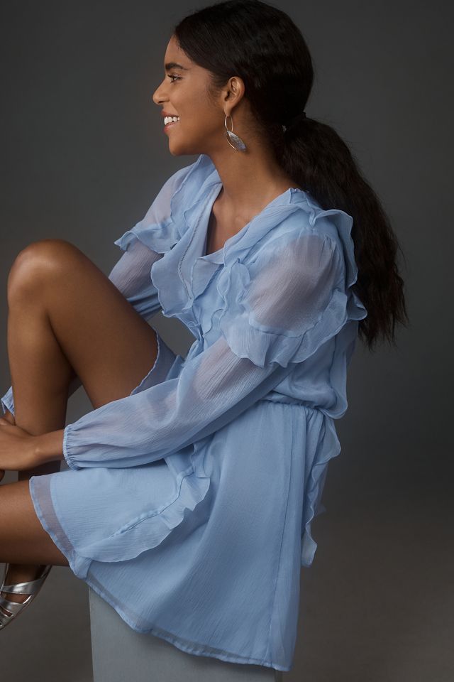 Hutch Long-Sleeve Frilled Romper #2