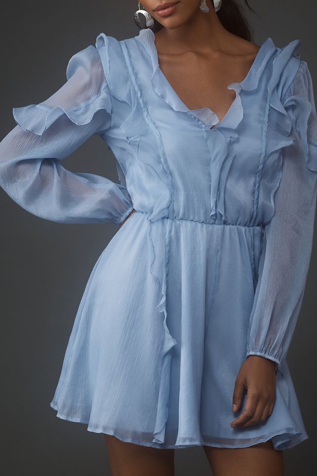 Hutch Long-Sleeve Frilled Romper #3