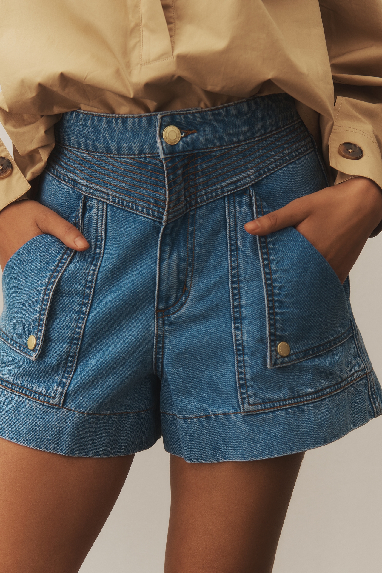 KIVARI Denim Shorts