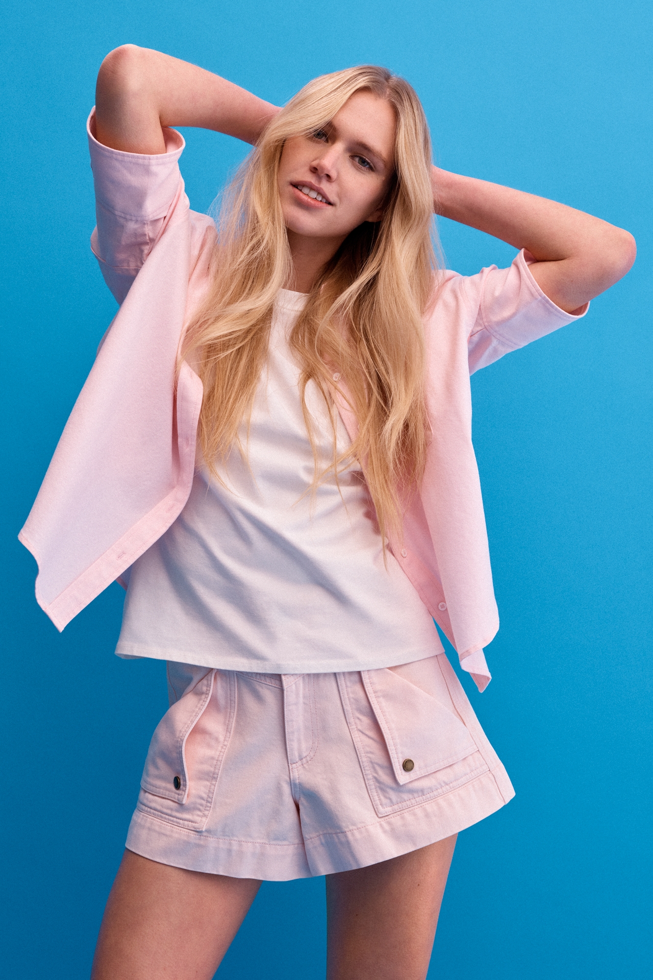 KIVARI Celene Denim Shorts