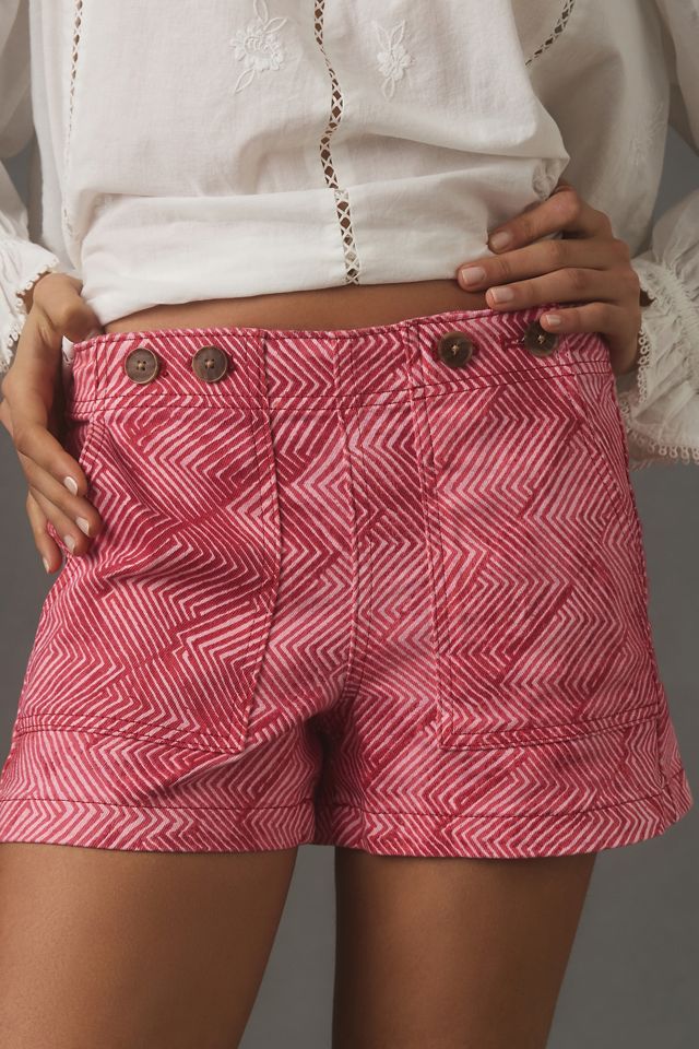 The Kit High-Rise Utility Shorts by Pilcro