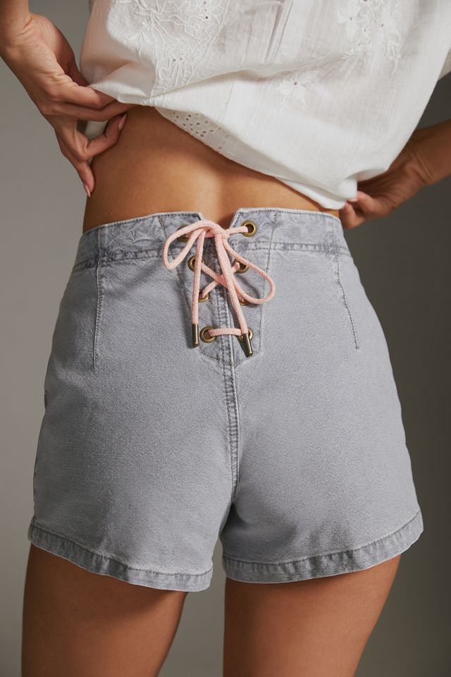 Pilcro Wide-Leg Sailor Shorts #1