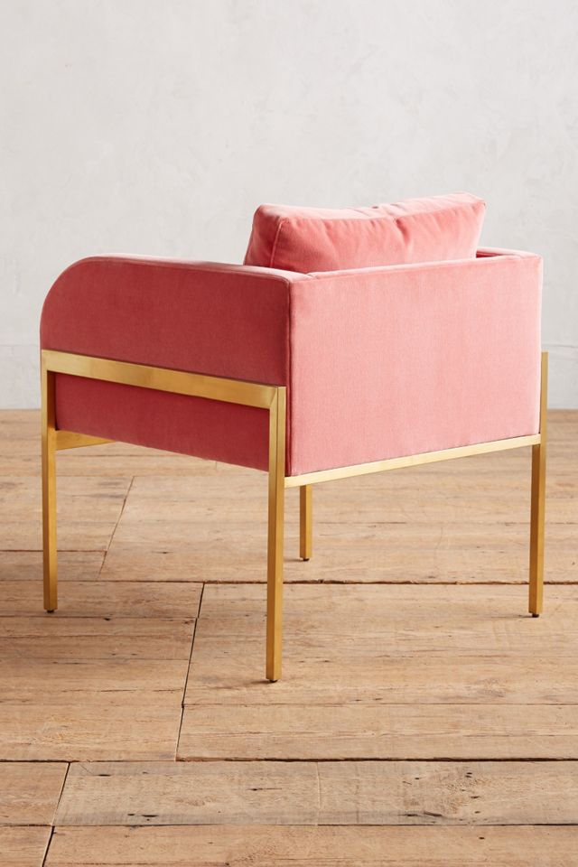 Velvet Ardmore Chair #1