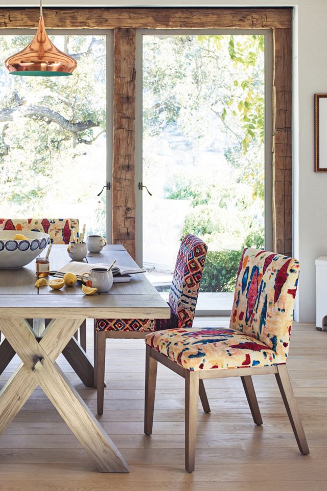 Medina Diamond-Printed Emrys Chair #3