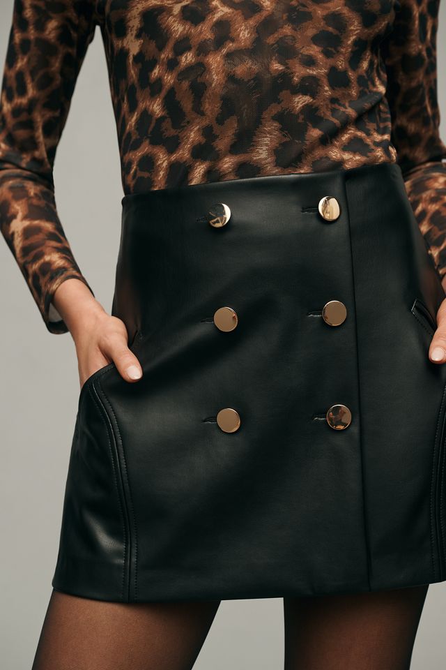 Maeve Hourglass Button-Front Skort #3