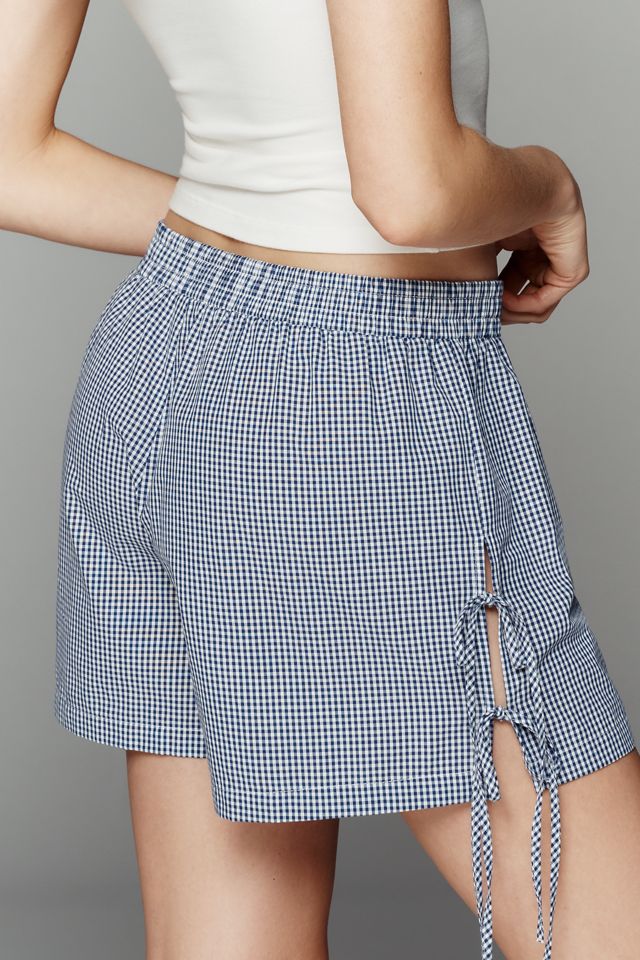 Maeve Cotton Side-Tie Shorts | Anthropologie
