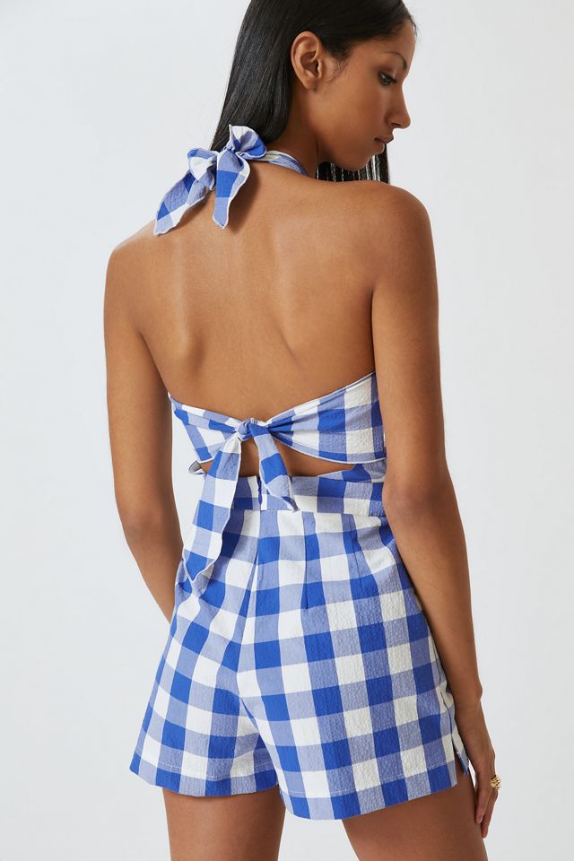 Maeve Halter Micro-Mini Playsuit #3