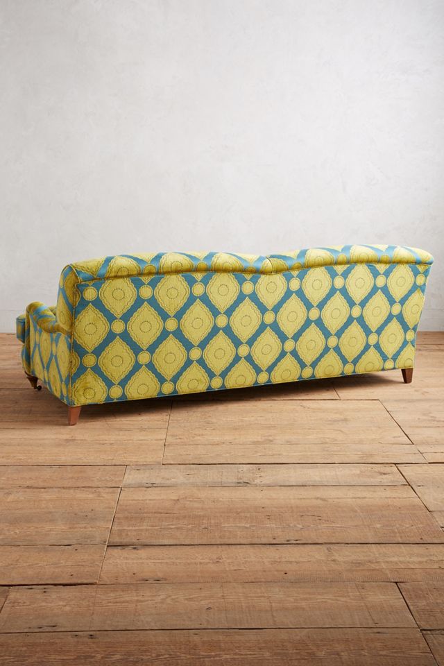 Medallion-Woven Glenlee Sofa, Landon #1