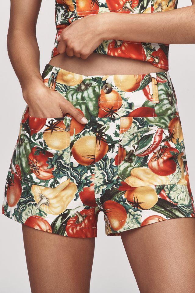 The Colette Linen Blend Shorts by Maeve #1