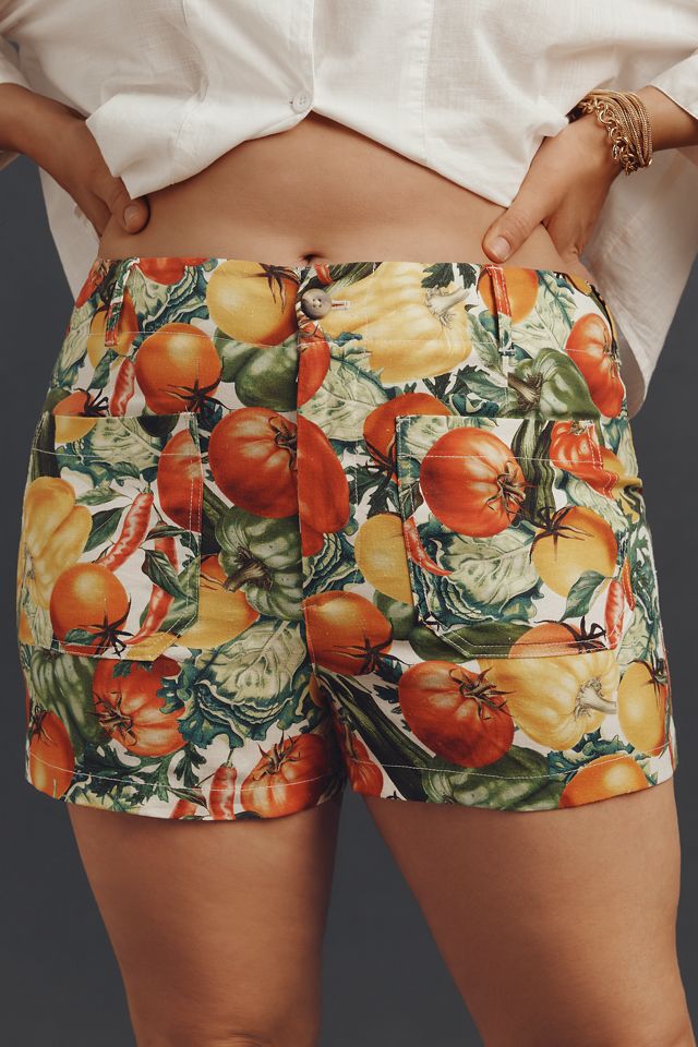 The Colette Linen Blend Shorts by Maeve #5