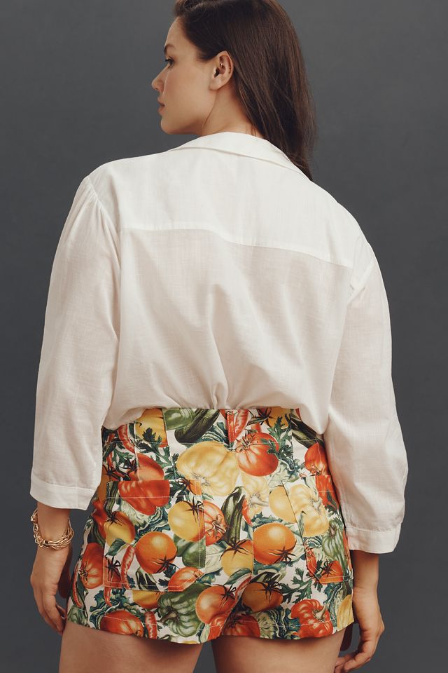 The Colette Linen Blend Shorts by Maeve #7