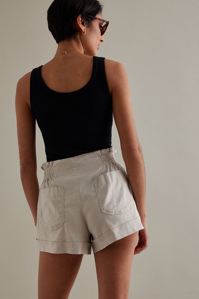 By Anthropologie Smocked Shorts #5