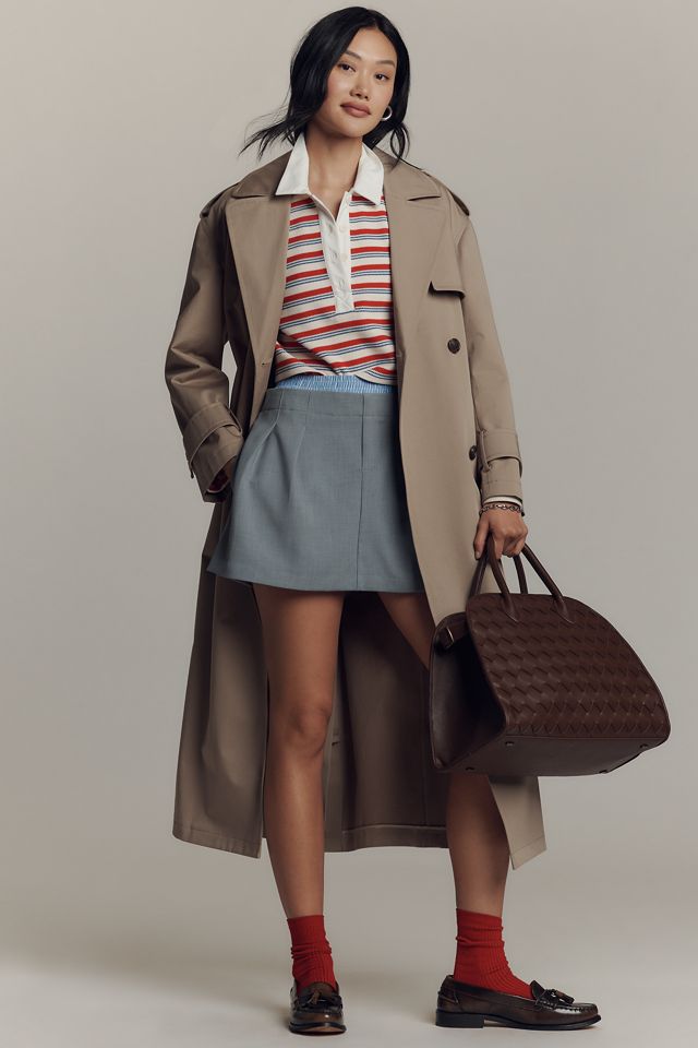 By Anthropologie Pleated Boxer Skort #2