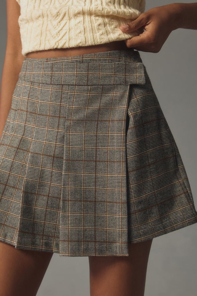 Dizzy Lizzy Pleated Wrap Skort #2