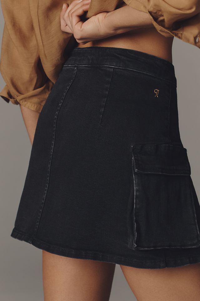 Pilcro Denim Utility Skort #3