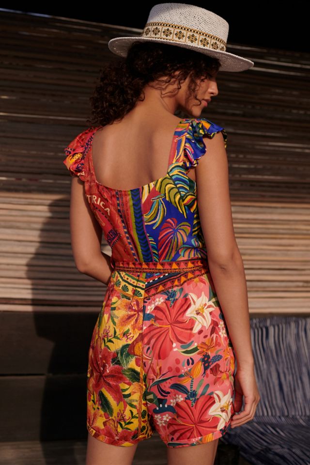 Farm Rio Dulcinea Romper | Anthropologie