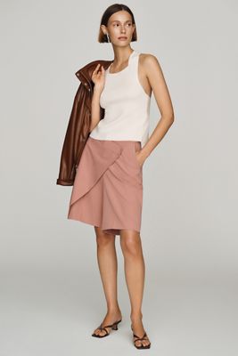 Whiteroom + Cactus Wrap Trouser Shorts