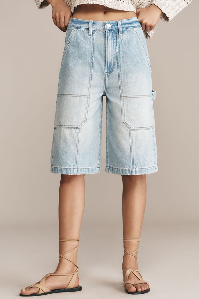 Pistola Carter Utility Denim Bermuda Shorts #1