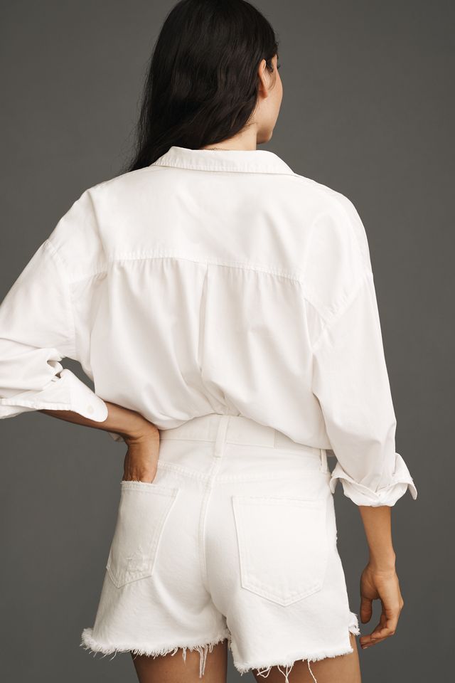 Pistola Nova High-Rise Denim Shorts #2