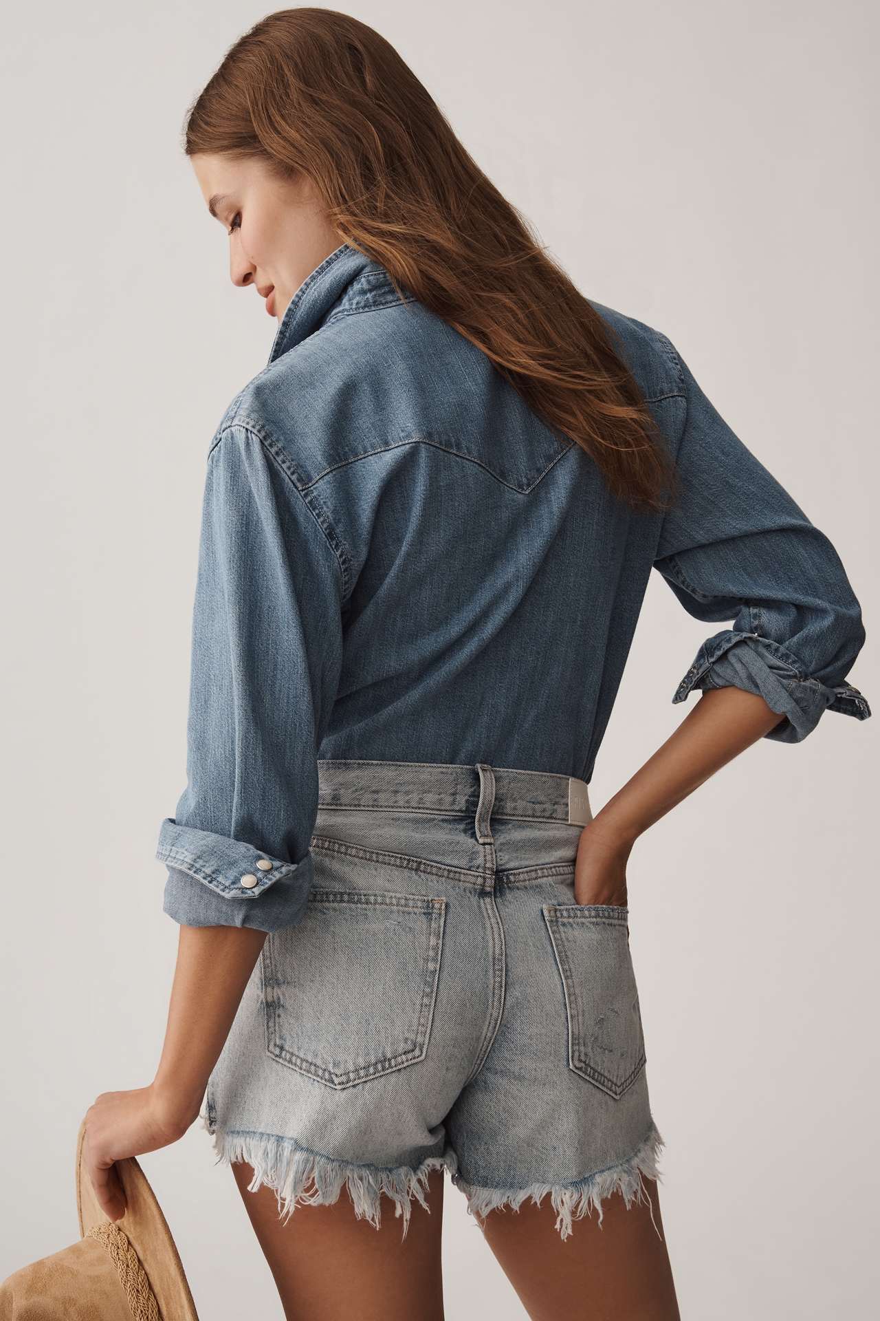 Pistola Gigi Frayed Shorts