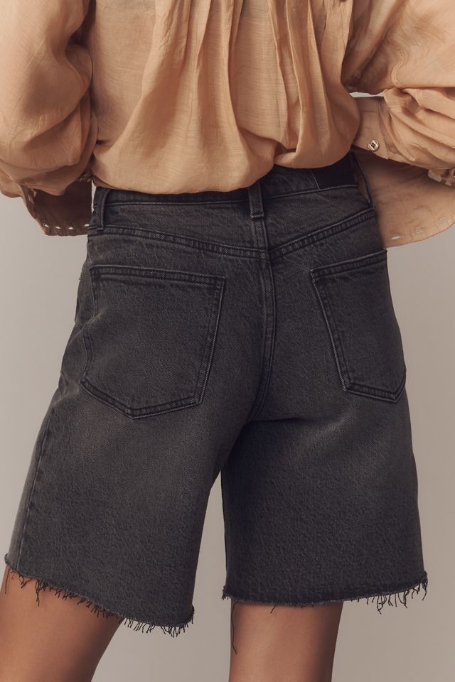 Pistola Kaylee High-Rise Denim Bermuda Shorts #2