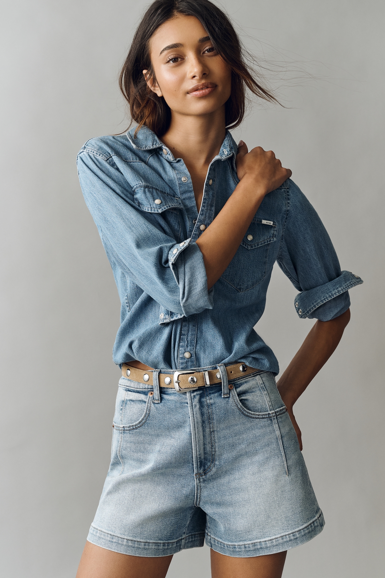Pistola Aoki Denim Shorts