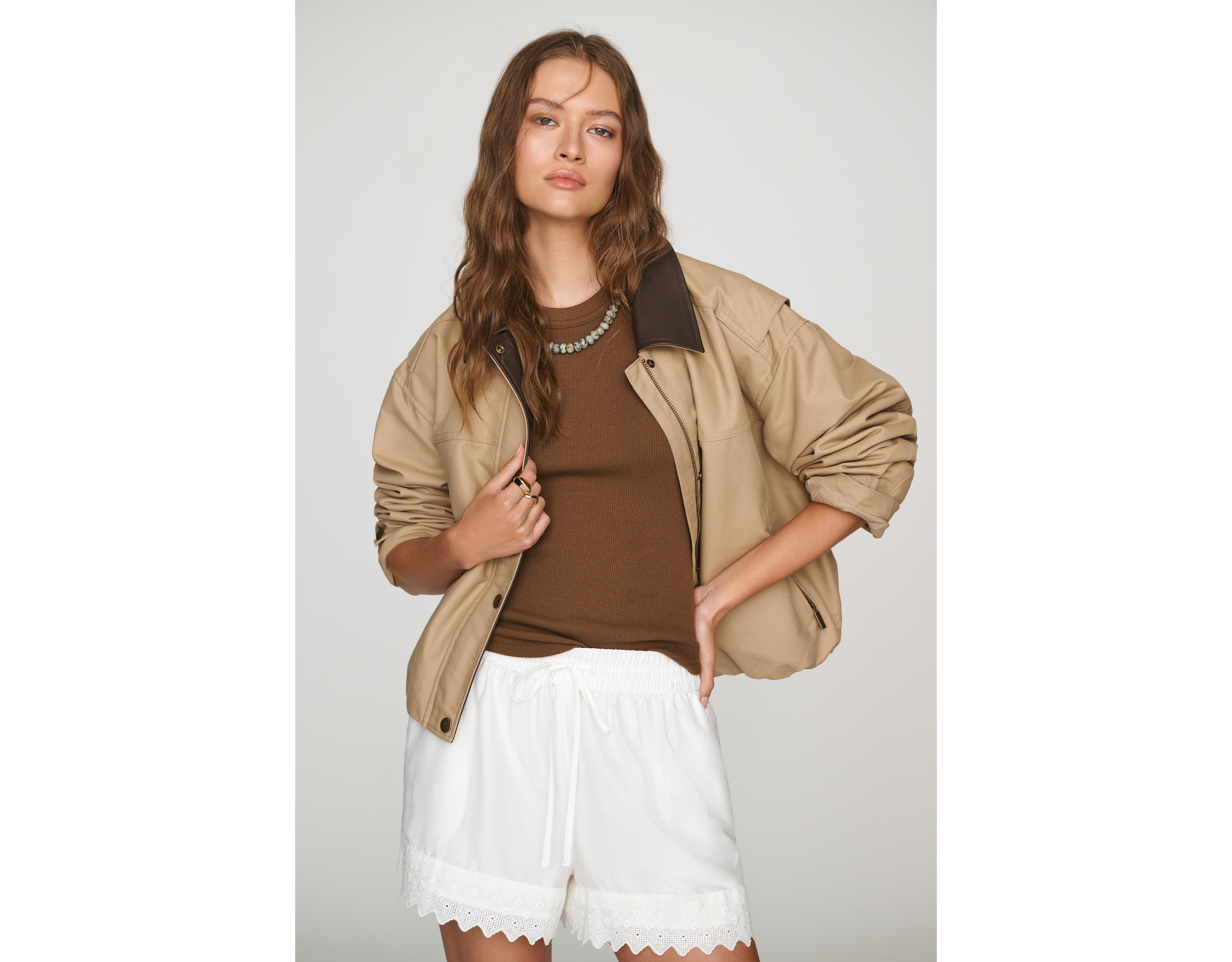 Pistola Meiya Cotton Silk Shorts
