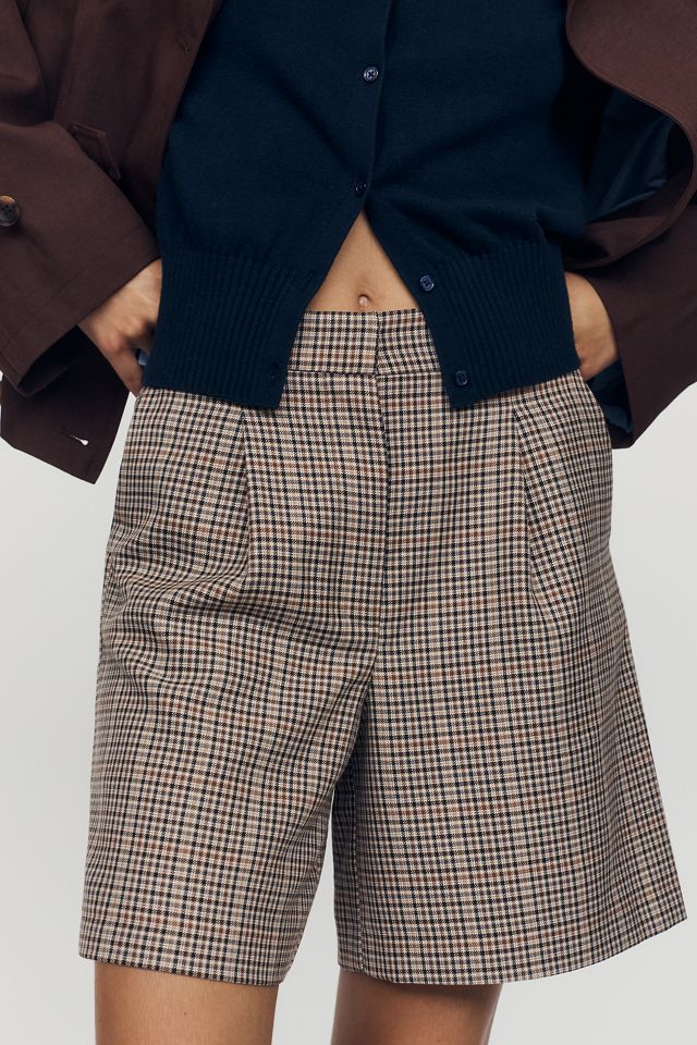 Maeve Tief sitzende Bermuda-Shorts #1