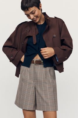 Shorts Pantaloni a Vita Bassa Maeve