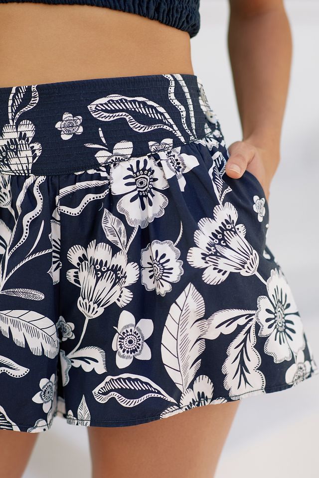 Maeve Escape Floral Shorts