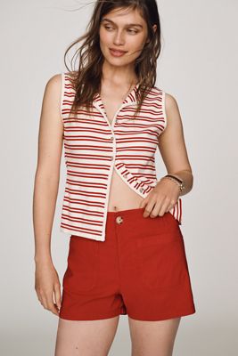 Maeve Colette High-Rise Shorts