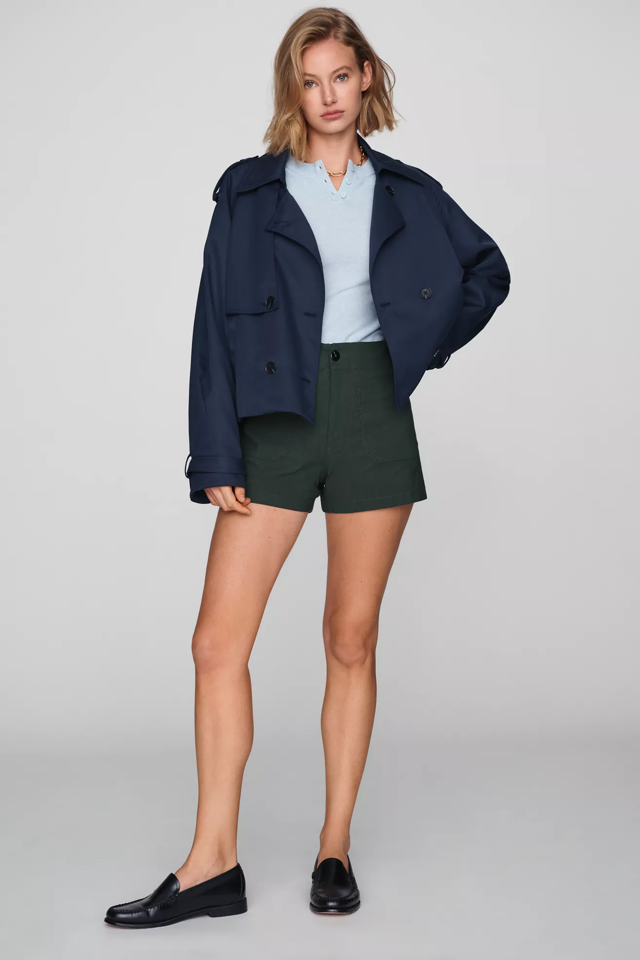 Maeve Colette High-Rise Shorts
