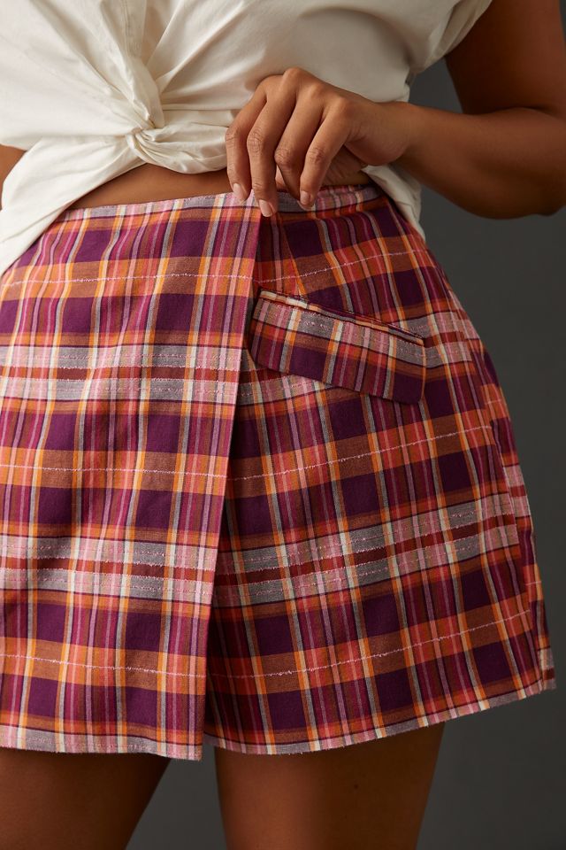 Maeve Plaid Skort #5