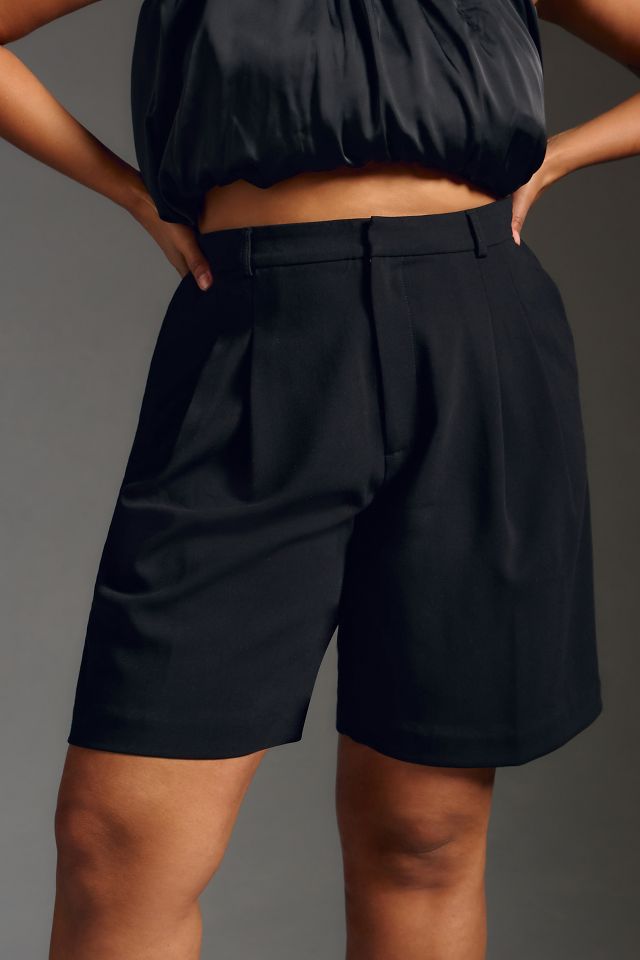 By Anthropologie Tasseled Paperbag Shorts