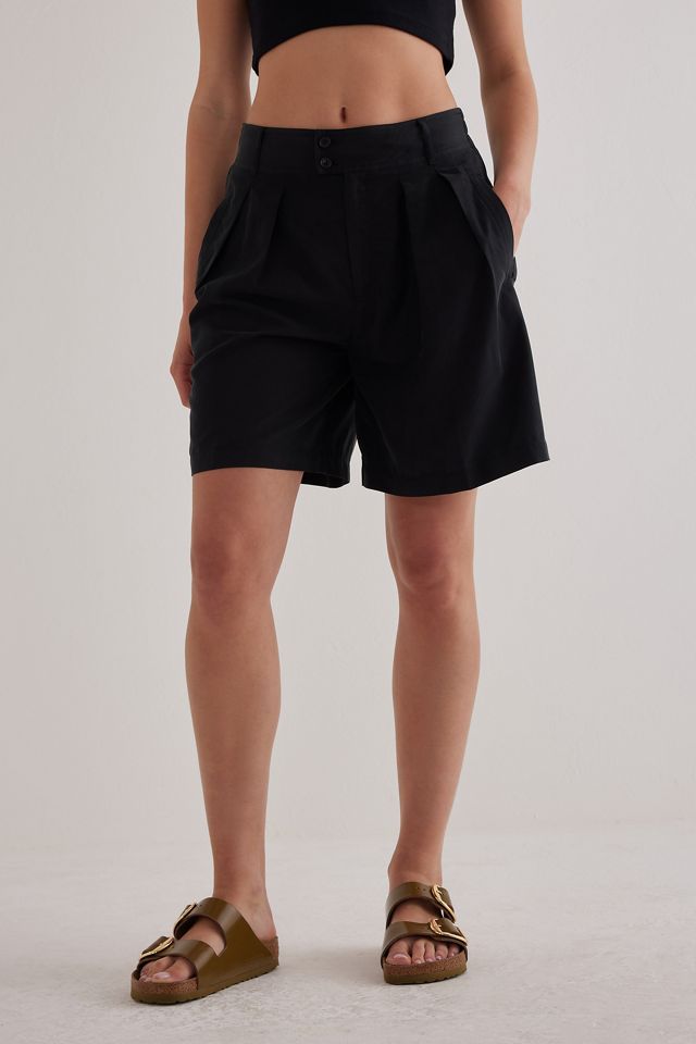 By Anthropologie Silky Long Shorts #2