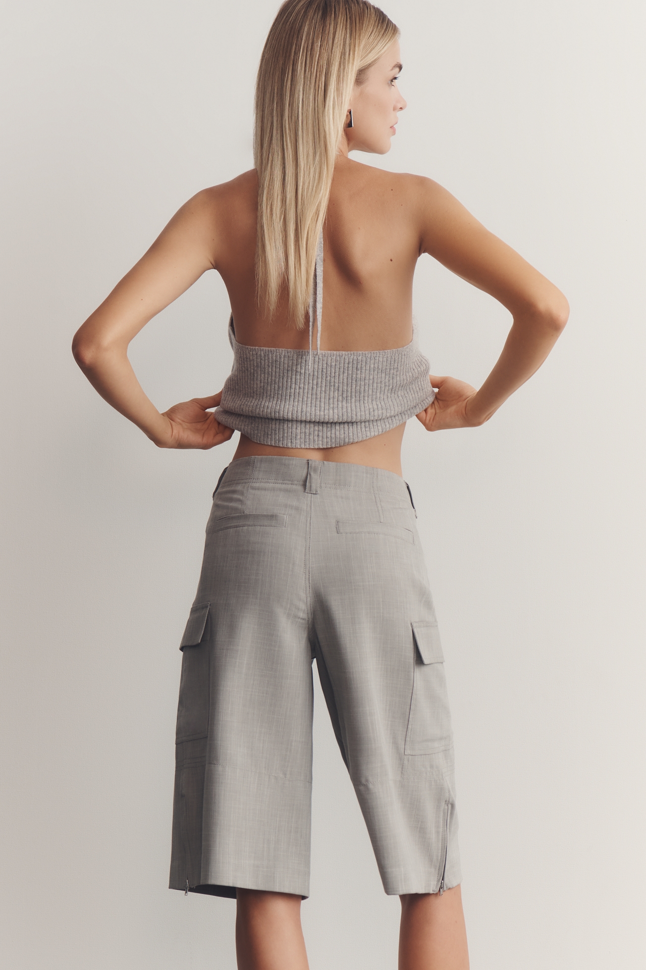 Maeve Backyard Slouchy Bermuda Shorts