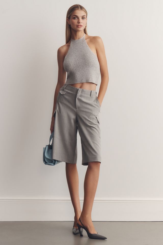 Maeve Backyard Slouchy Bermuda Shorts #1