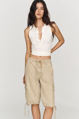Lioness Cotton Apres Shorts