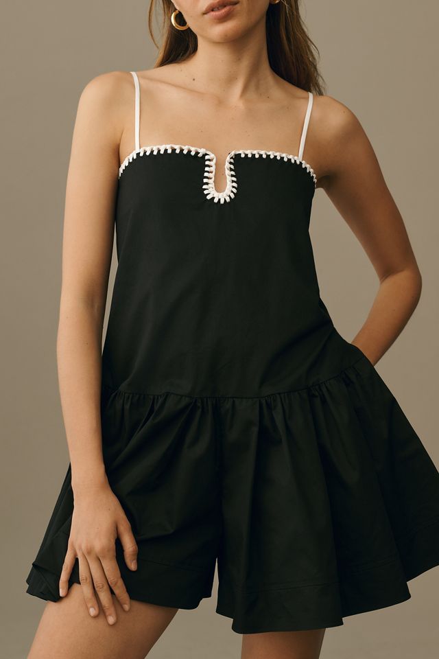 Mare Mare Square-Neck Romper #4