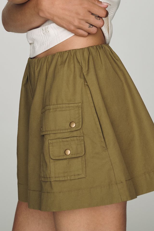 By Anthropologie Mixed Utility Shorts #1