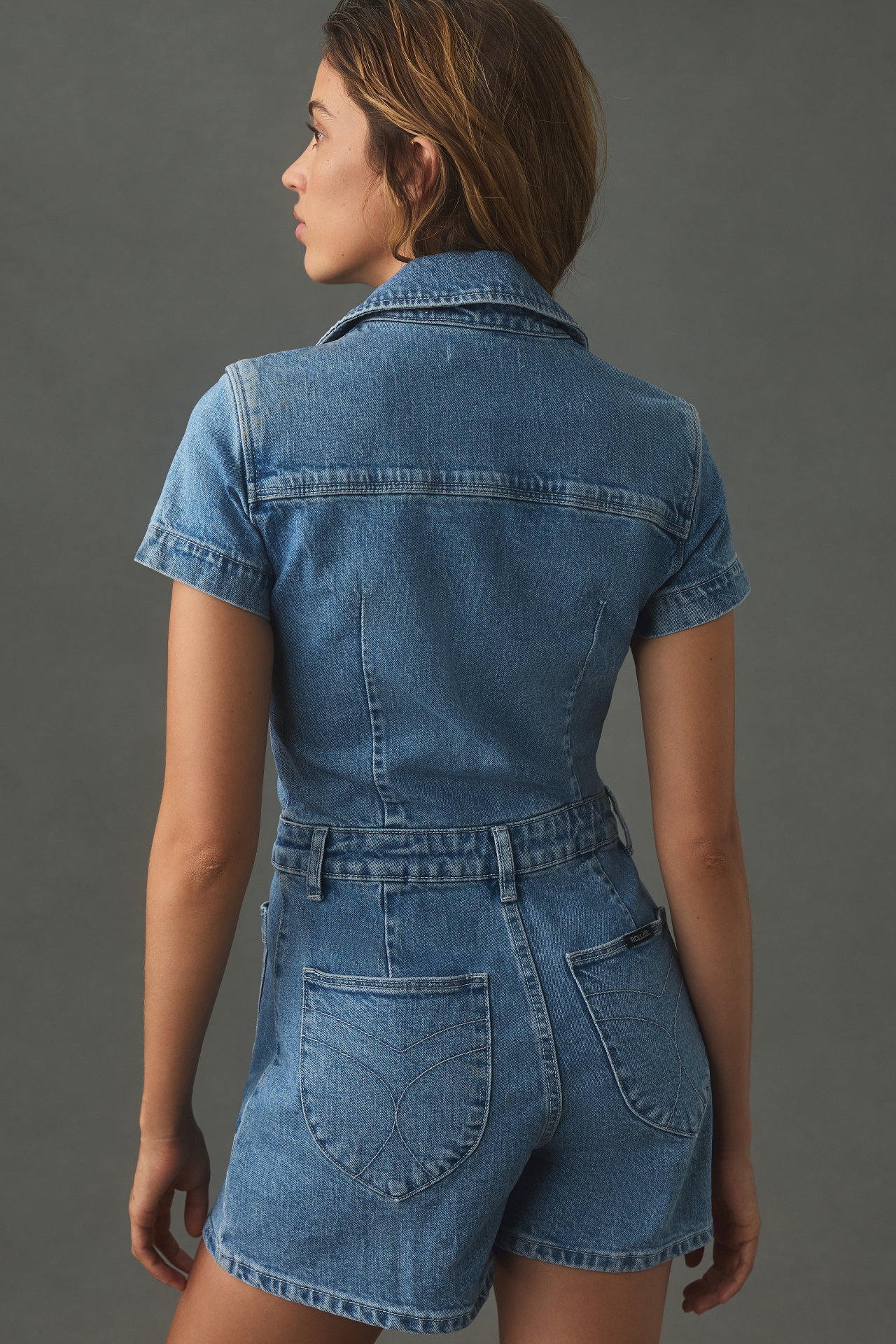 Rolla's Sailor Denim Romper