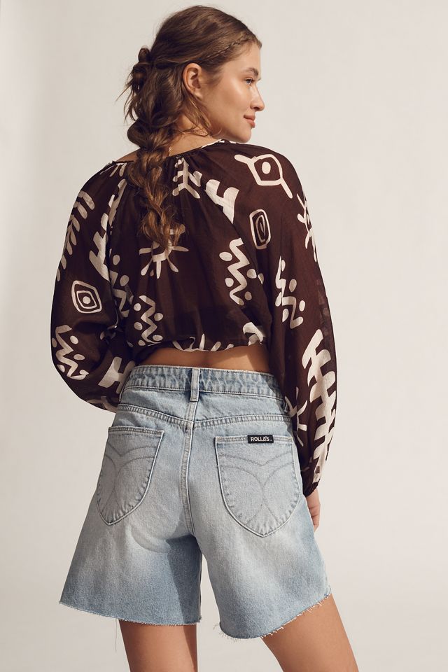 Rolla's 90s Relaxed Denim Shorts #4