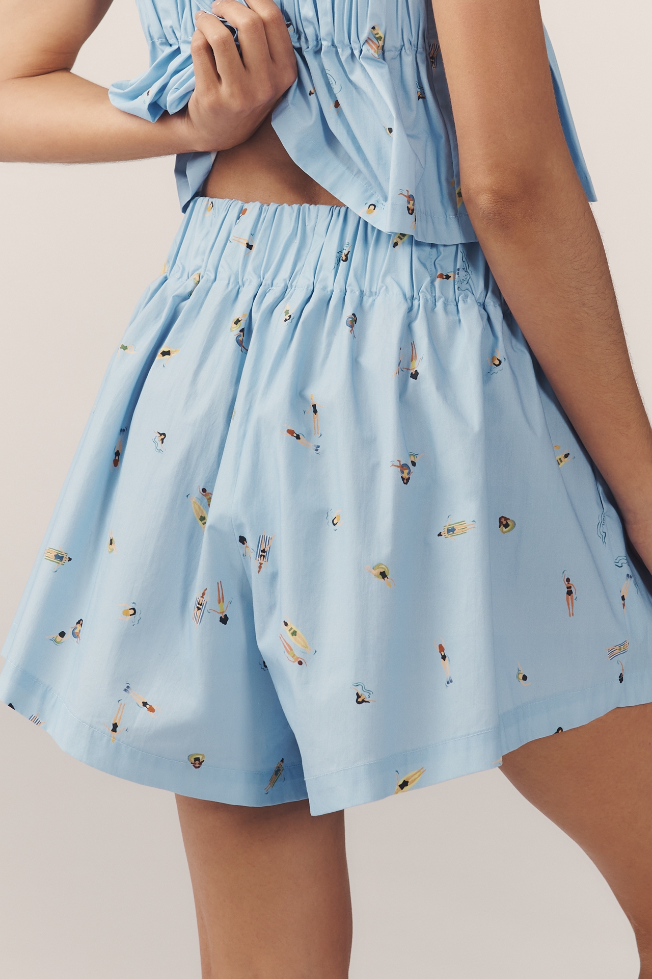 En Saison Zoey Pleated Skirty Shorts