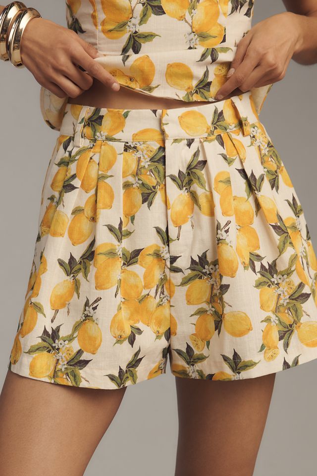 En Saison Blanca Pleated Shorts #3